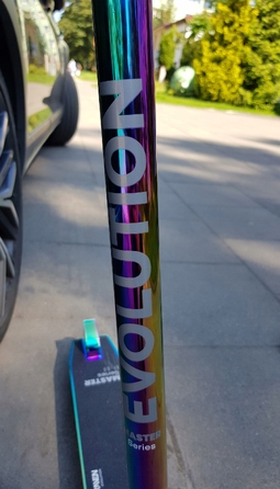 Трюковий самокат Raven Evolution Master Neo Chrome 110 мм