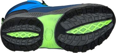 Дитячі кросівки Lico RingoCross для бігу (33 EU), блакитно-морський, лимонний