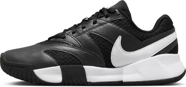 Жіноче тенісне взуття NikeCourt Lite 4 Clay Courts, 40.5 EU, чорний, білий, антрацит