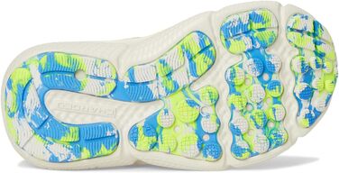 Дитячі кросівки Under Armour Assert 10 для хлопчиків, Pre School, чорно-білі, розмір 10.5 Toddler (110 Summit White High Vis Gelb Blau Atlantis)