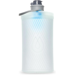 Гідропак FLUX+ 1.5 л з фільтром — складана пляшка для води для туристів, BPA-free, ультралегка, герметична, прозора