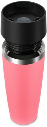 Термокухоль Emsa Travel Mug Classic 0,5 л, нержавіюча сталь, з гвинтовим затвором та відкриттям на 360°, Petrol Blau