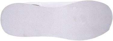 Чоловічі футбольні черевики Dek Herren Penalty з шнурівкою, легкі, для газону, білі/сірі, 43 EU