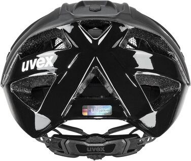 Велосипедний шолом Uvex Quatro CC All Mountain Enduro, матовий чорний, 52-57 см, 2024