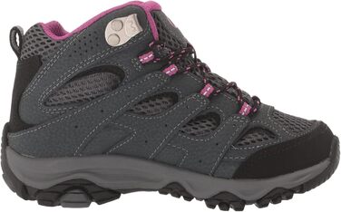 Черевики для ходьби Merrell Moab 3 Mid Wtrpf для хлопчиків, розмір 13 Big Kid, колір Granit Beere