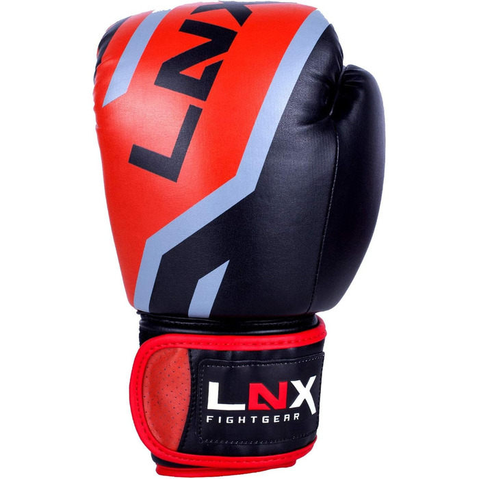 Боксерські рукавички LNX Level 5, 8-16 унцій, для кікбоксингу, боксу, муай-тай, К1, ММА, тренувань і спарингу, для чоловіків і жінок