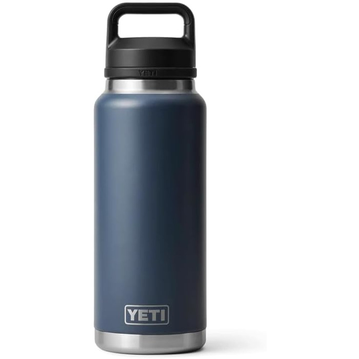 Термобутилка YETI Rambler з кришкою Chug, 1065 мл, темно-синя