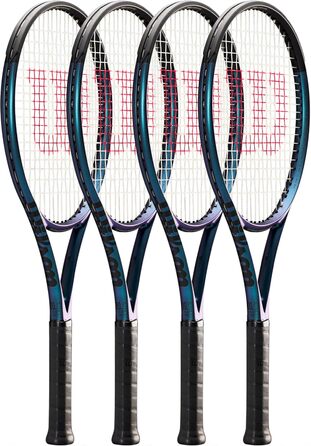 Тенісна ракетка Wilson Ultra 100UL V4.0 для дорослих, мультиколір