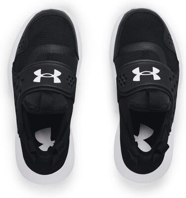 Підлітковий кросівки для бігу Under Armour BPS Essential, 31 EU, чорний/білий