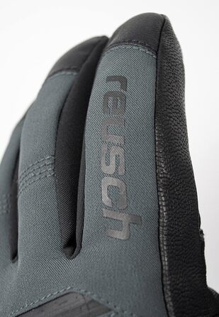 Лижні рукавички Reusch Down Spirit Gore-Tex, пухові, водонепроникні, дихаючі, дуже теплі, сірі/чорні, розмір 7