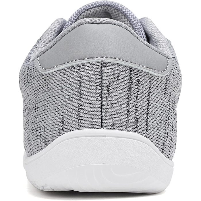 Мінімалістичні босижні кросівки для жінок та чоловіків з широкою переднячкою та нульовим перепадом, легкі та дихаючі. Ідеальні для фітнесу, хайкінгу, бігу та повсякденного носіння (41 EU, широка, сірий 1125)