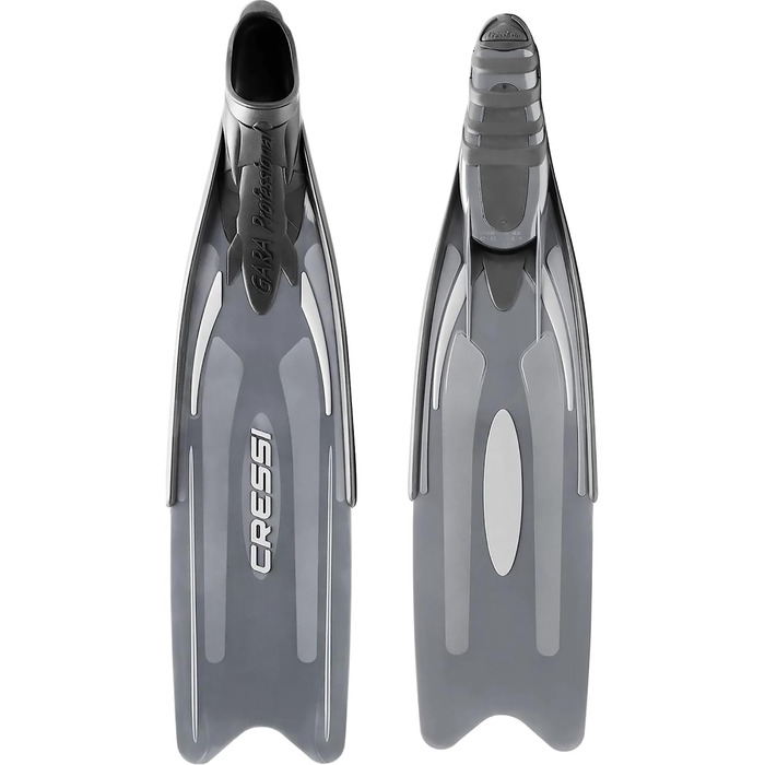Ласти Cressi Gara LD Silver 42/43 для фрідайвінгу та апное - професійні, високопродуктивні