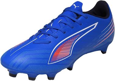 Жіночі футбольні бутси PUMA Ultra 6 Play FG/AG, 39 EU, блакитний/білий/червоний
