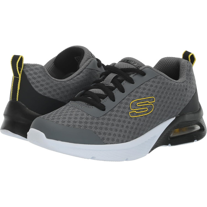 Дитячі кросівки Skechers Microspec Max-Volace, унісекс, 27 EU, антрацит/чорний
