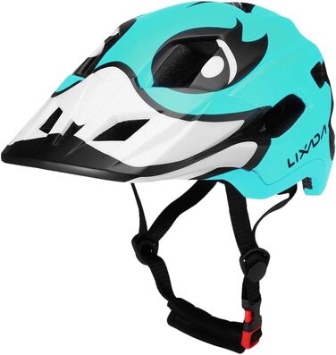 Дитячий шолом Lixada для MTB, скейтборду, самоката, роликів і велосипеда, знімний захист, 50–56 см