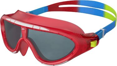 Дитячі плавальні окуляри Speedo Biofuse Rift унісекс, універсальний розмір, червоні/сині/димчасті