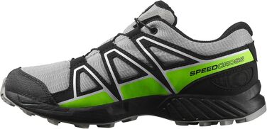 Черевики трекінгові Salomon Speedcross Waterproof для хлопчиків, 35 EU, Alloy Black Green Gecko