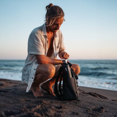 Фляга Super Sparrow з нержавіючої сталі - 350мл/500мл/620мл/750мл/1л - Термос-фляга, без BPA, для дітей, спорту, школи, фітнесу, з 2 кришками (1000 мл, нефрит)