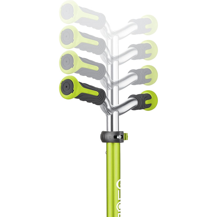 Дитячий самокат GLOBBER Elite Roller, 3-колісний, світлодіодні колеса, регульована висота, для дітей від 3 років, 120/80 мм, підшипники ABEC 5