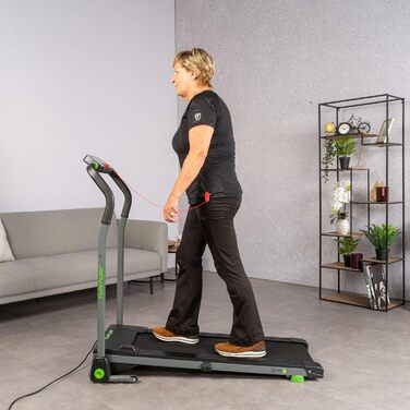 Бігова доріжка Tunturi Cardio Fit T5 для дому, складана, 10 км/год, LCD, Walking Pad