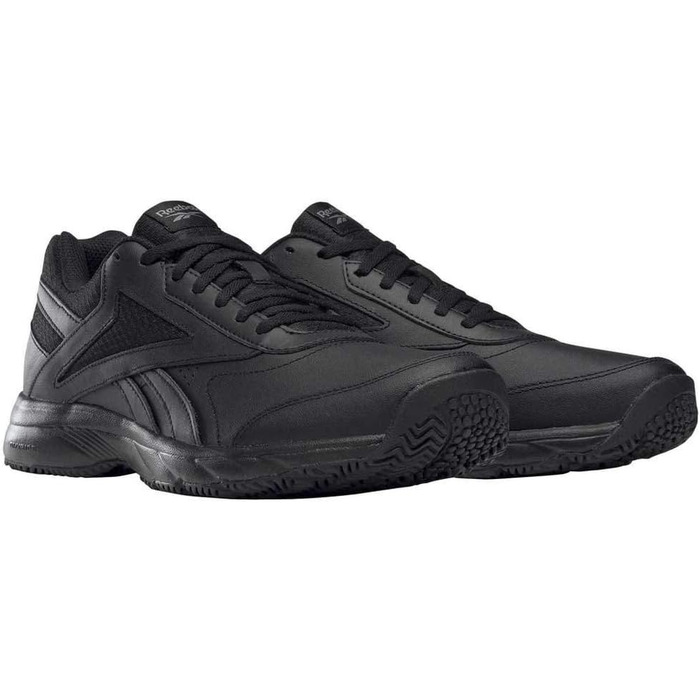 Чоловічі кросівки для ходьби Reebok Work N Cushion 4.0 KC, чорний/сірий/чорний, 44 EU