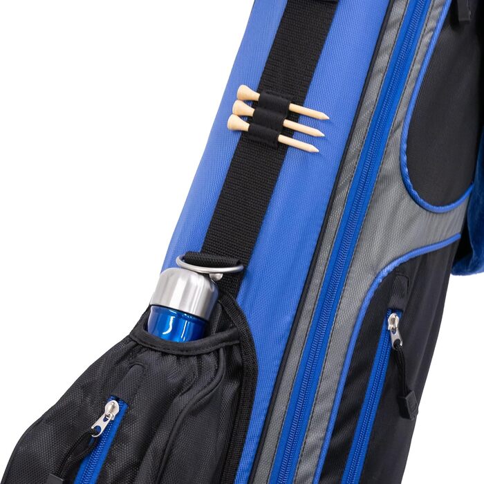 Чохол для гольфа Longridge 6' на вихідні, чорний/темно-синій