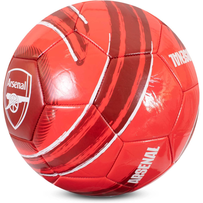 М'яч для футболу Hy-Pro Arsenal F.C. | Розмір 5, Тренувальний, Матчевий, Офіційно ліцензований товар, для дітей та дорослих