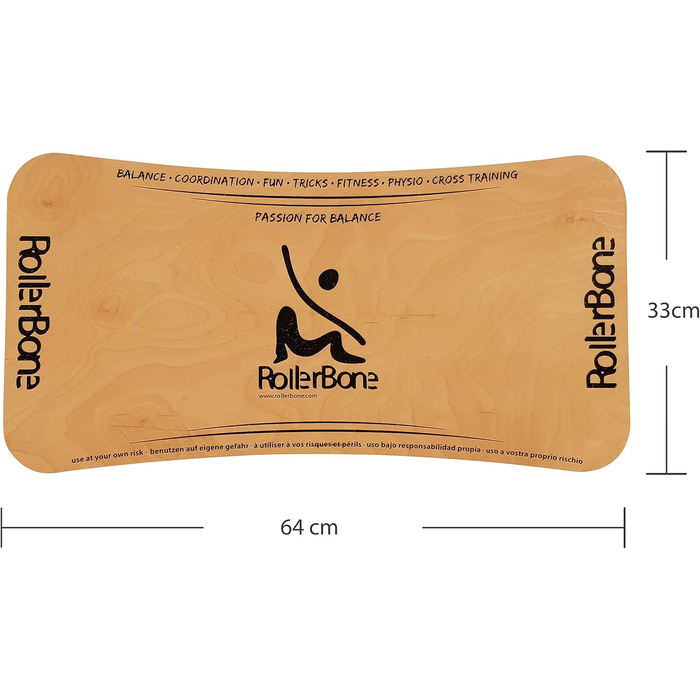 Балансборд RollerBone Starter Kork Set для дітей, пробка