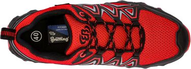 Жіночі кросівки для ходьби Brütting Power Marine Türkis (36 EU, Червоний Чорний)