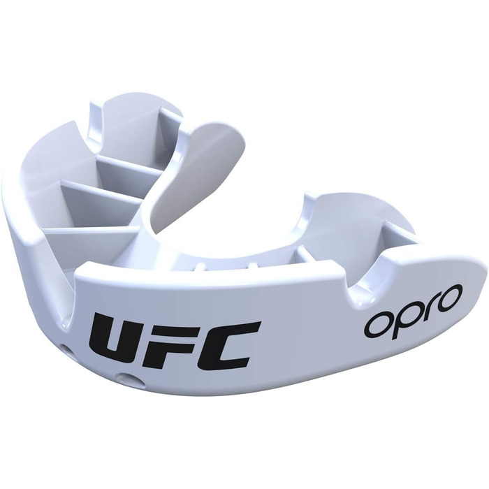 Захисний капу OPRO UFC для MMA, BJJ, боксу та інших єдиноборств (Бронзовий, Junior, Білий)
