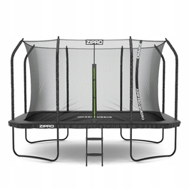 Дитячий садовий батут Zipro прямокутний із внутрішньою сіткою, 8FT x 12FT