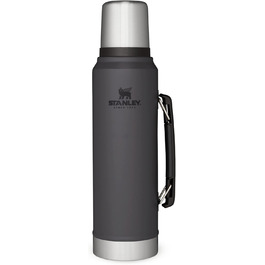Термос Stanley Classic Legendary, нержавіюча сталь, 1 л, тримає тепло/холод 15-48 годин, BPA Free, для напоїв, мийка в посудомийці