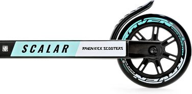 Самокат трюковий RAVEN Evolution Scalar Mint 100мм для дітей та дорослих: колеса PU+PP, підшипники ABEC-7