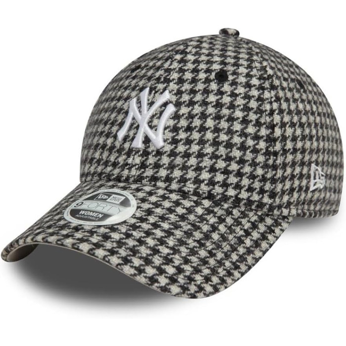 Кепка New Era MLB з логотипом команди, регульована, вигнутий козирок, бейсболка, NY, LA, універсальний розмір (New York Yankees #36503, універсальний розмір)