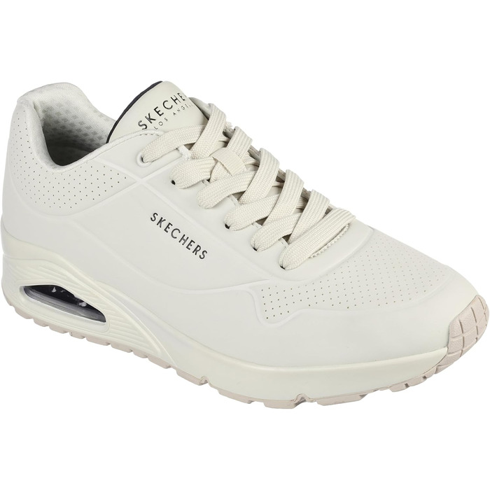 Чоловічі кросівки Skechers UNO Stand ON AIR, білий, сірий, 42.5 EU