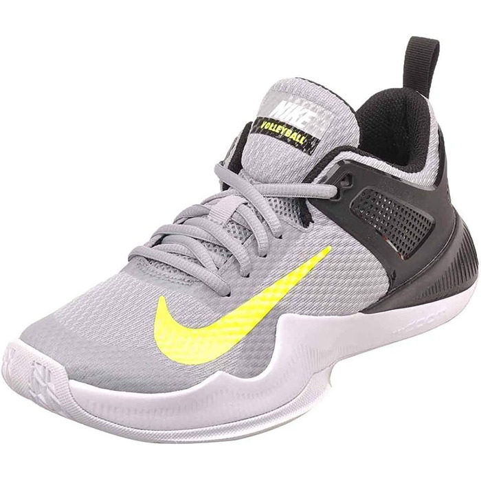 Жіноче взуття Nike Air Zoom Hyperace для сквошу (35.5 EU, сірий, чорний, жовтий)