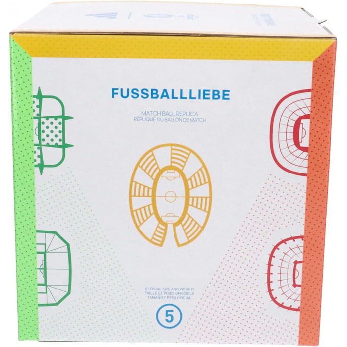 Футбольний м'яч adidas Fussballliebe League EM 2024 для тренувань