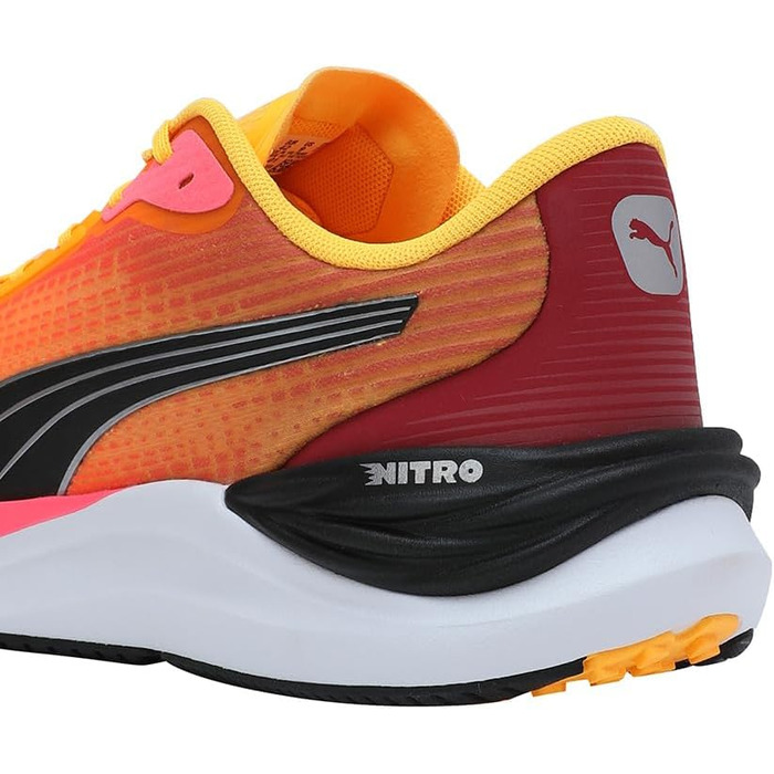 Кросівки PUMA Electrify Nitro 3 для чоловіків (40.5 EU, Sun Stream Sunset Glow Puma White)