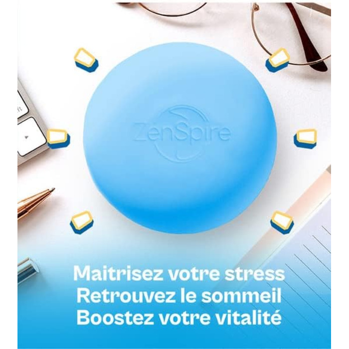 Набір для акупунктури Zen-Paket: біомат Climsom Zen + дихальний тренажер Zenspire V2 Coach для серцевої когерентності
