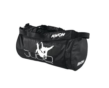 Спортивна сумка для дзюдо Kwon Trainingstasche, чорна, 48 x 24 см