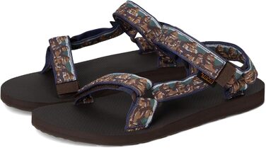 Чоловічі сандалії Teva Original Universal, зелено-блакитні, розмір 40 (40.5 EU), Desert Mosaic Chocolate Brown