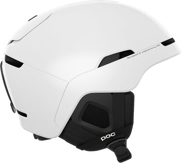 Шолом для лиж та сноуборду POC Obex MIPS, білий, M-L (55-58 см), оптимальний захист на схилі та поза ним