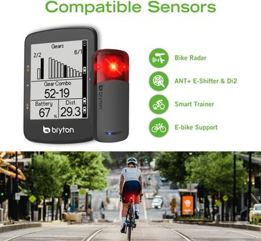 Велокомп'ютер Bryton Rider 460 GPS з LCD 2,6