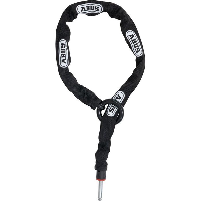 Допоміжний ланцюг-адаптер ABUS Adaptor Chain 2.0 6KS для велосипеда, 6 мм, 85 см, чорний (з сумкою-чохлом)