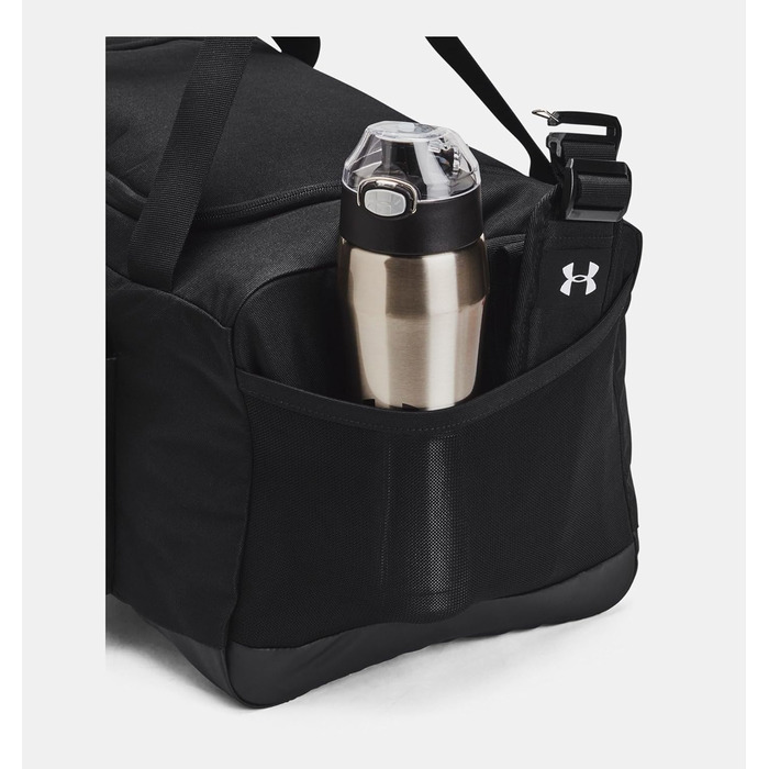 Унісекс спортивна сумка Under Armour UA Gametime Duffle SM, чорна, універсальний розмір, для тренувань