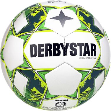 Футбольний м'яч Derbystar Futsal Brillant TT v23 розмір 4 для футзалу