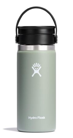 Термос Hydro Flask 473 мл з вакуумною ізоляцією зі сталі нержавіюючої, герметична кришка Flex Sip, для кави та напоїв, колір Agave