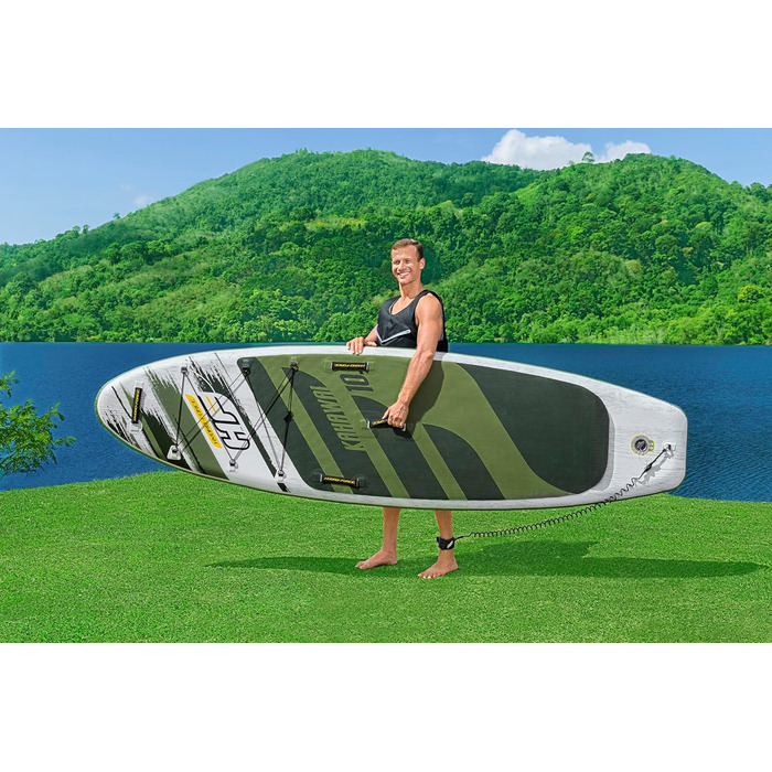 Надувна SUP-дошка Hydro-Force Kahawai 2021, комплект, кілька стилів і розмірів (2,4 м, 3,4 м, 3,8 м)