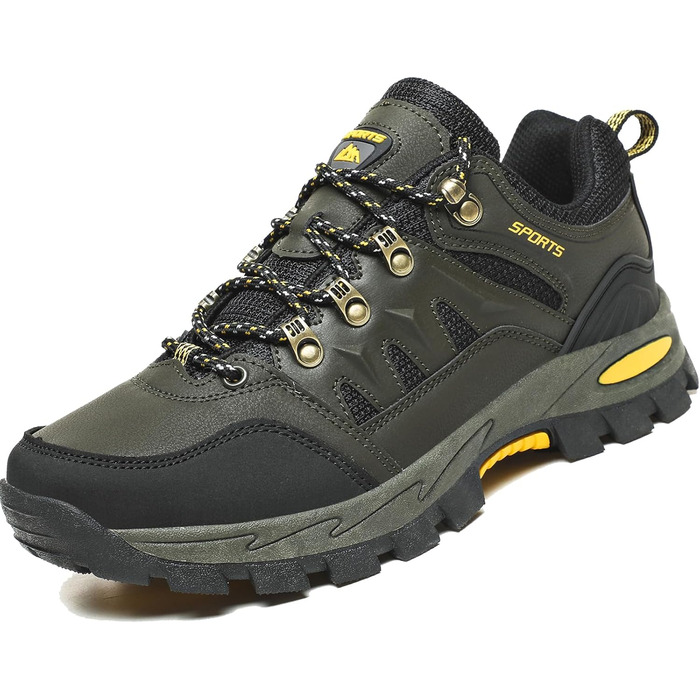 Чоловічі та жіночі трекінгові черевики для хайкінгу та туризму, зелені, 40 EU