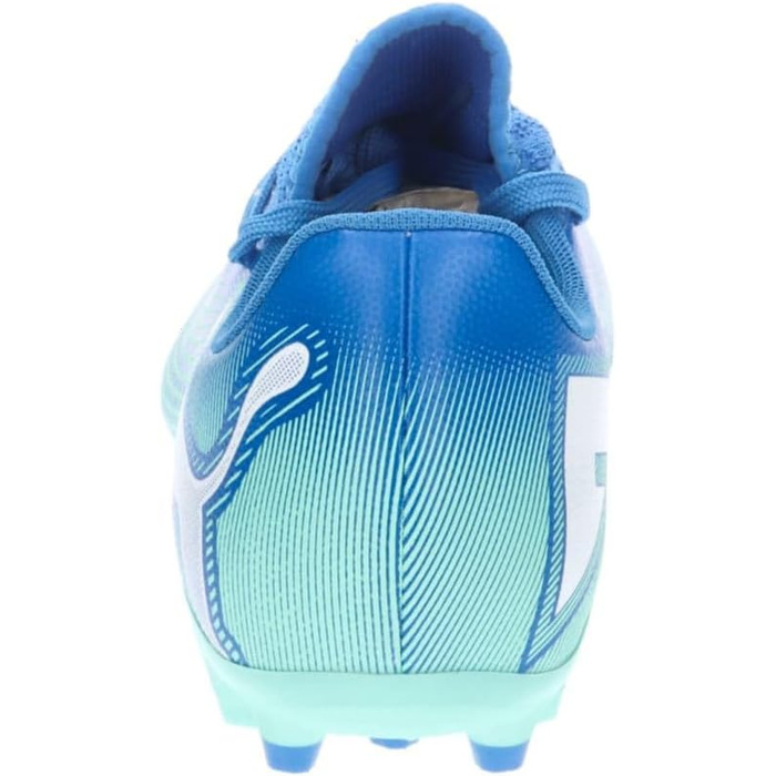 Дитячі футбольні черевики PUMA Unisex, розмір 32.5 EU, кольори Hyperlink Blue/Mint/Puma White